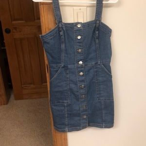 Button Up Jean Dress